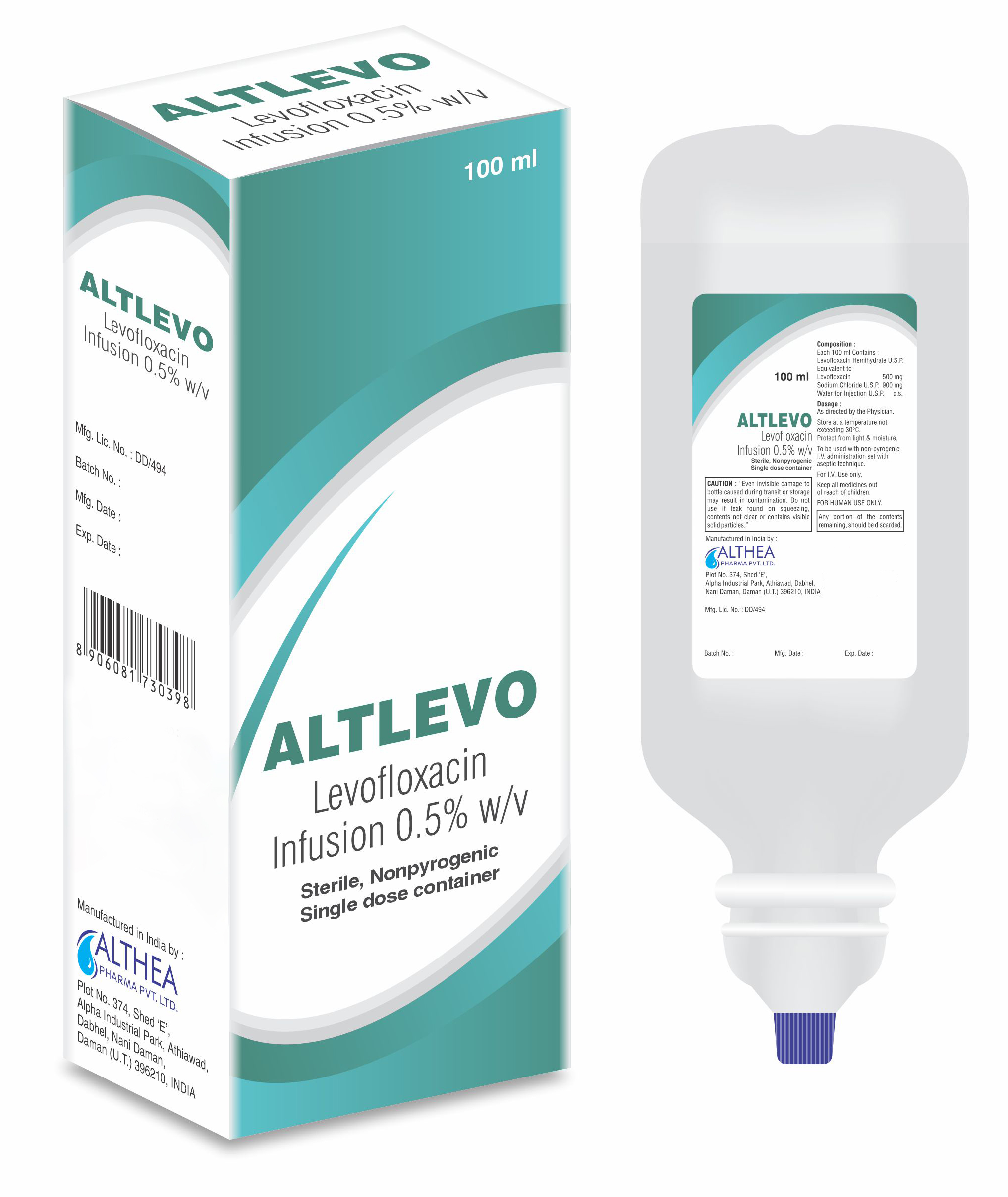Altlevo Levofloxacin Infusion
